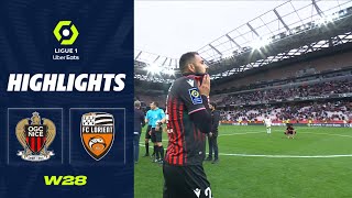 OGC NICE  FC LORIENT 1  1  Highlights  OGCN  FCL  20222023 [upl. by Sexela409]