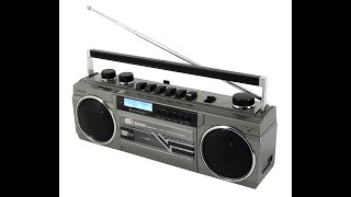 Soundmaster SRR70TI Retro Stereo Radiokassettenrekorder mit DAB und USBSDBT Wiedergabe [upl. by Olmsted]