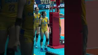 LEILA AND JENYA philippinevolleyballupdates volleyball philippinevolleyball [upl. by Charmane140]