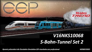 V16NKS10068 S Bahn Tunnel Set 2 [upl. by Edita909]