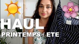 ► HAUL PRINTEMPS ÉTÉ  Découvertes 2018 mode et beauté [upl. by Krilov]