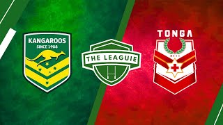 WATCHALONG LIVESTREAM  Australia v Tonga [upl. by Eelegna757]