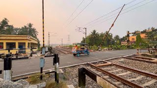 Train Like Bullets at Railgate  Full Clearance Signal Teesta Torsa Express Furious Moved Railroad [upl. by Enailuj]