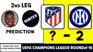 CHAMPIONS LEAGUE LAST 16 PREDICTIONS 2ND LEG [upl. by Adnawat236]