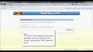 FRITZBox  IPhone VPN için FRITZBox Ayarları [upl. by Umberto]