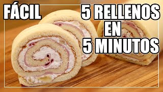 PIONONO SALADO 5 IDEAS en 5 MINUTOS Deliciosos y Fáciles [upl. by Aelgna822]