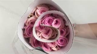 How to make flower arrangements and do it yourself roses bouquets [upl. by Darej]