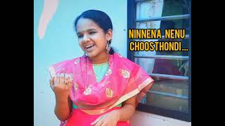 Ninnena nenu choosthondi short cover by Aniirvinhya [upl. by Whitver225]