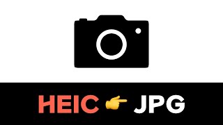 heic jpg 변환  heic to jpg  아이폰 heic 비활성화끄기  유용한 컴퓨터 팁 [upl. by Akcir]