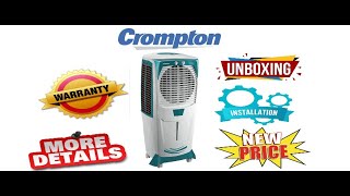 Crompton Ozone 75  Air Cooler  Installation  Unboxing [upl. by Vani351]