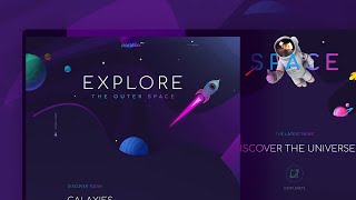 How To Create A Stunning Parallax Landing Page In Elementor [upl. by Dorey991]