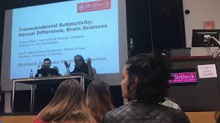 Slavoj Žižek  Transcendental Subjectivity Sexual Difference Brain Sciences Oct 2017 [upl. by Lebasi]