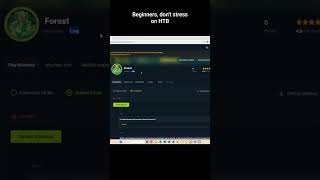 HackTheBox beginner advice pt1 shorts [upl. by Aivatnuhs]