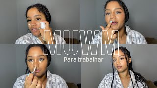 Makeup with me para ir trabalhar com os eus produtos mais caros GRWM Maquilhagem Simples [upl. by Yorgerg810]