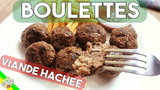 Comment faire BOULETTES de VIANDE HACHEE   Recette Idée Cuisine [upl. by Brader]