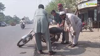 Plight of Roads in Hassan Abdal [upl. by Ettezzil955]