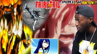 Natsu Vs Zero Finale  Fairy Tail Episode 67 amp 68 Reaction  Wow 🙁 A Guild For only One [upl. by Laemsi]