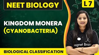 Kingdom Monera Cyanobacteria  Biological Classification  L7 Concepts  NEET Biology [upl. by Dorcus]