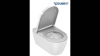 Duravit Sensowash Starck F automatische toiletbril [upl. by Cardon]