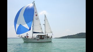 NAUTICAT 33 KETCH for sale quotAlcinaquot [upl. by Velick]