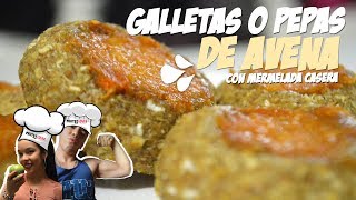 GALLETAS DE AVENA  ¿Cómo hacer galletas pepas  Pepas de Avena  Galletas de Avena Fáciles [upl. by Anorahs966]