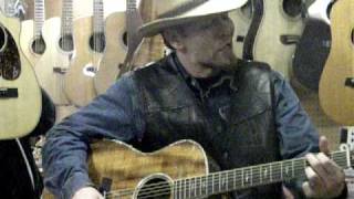 Kevin Skinner performs THE BLUES MAN at Allen Music Paducah KY [upl. by Nosnar]