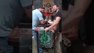 Austin Jaggers vs James Kight armwrestling [upl. by Ziana134]