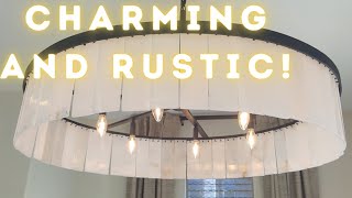 The RUSTIC CHANDELIER That Will Change Your Living Space Forever [upl. by Ario194]