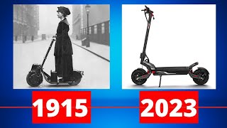 Evolution of the Electric Scooter 1915  2024 [upl. by Nahsyar]