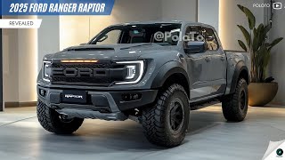 New 2025 Ford Ranger Raptor Revealed  performance oriented version for offroad [upl. by Nilam686]