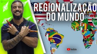 Regionalização do Mundo  Geobrasil Prof Rodrigo Rodrigues [upl. by Tad]