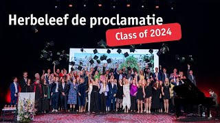 Proclamatie  Graduation 2024 [upl. by Kruter]