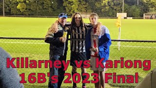 Killarney vs Kariong 16Bs 2023 Final [upl. by Gena]