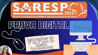 SARESP 2023PROVA DIGITAL [upl. by Abner419]