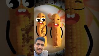 2 corn speck🌽 doodletoons funny doodletales food reaction greenscreen green doodles foryou [upl. by Yulma129]