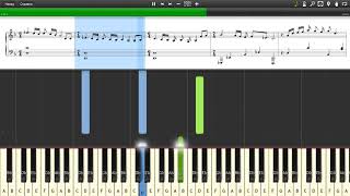 Roberto Cacciapaglia  Atlantico  Piano tutorial and cover Sheets  MIDI [upl. by Asiralc816]