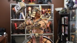 Shao Kahn Pop Culture Shock Statue [upl. by Olegnaed313]