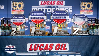 Fox Raceway I National Live Event Broadcast  2022 Pro Motocross [upl. by Sawtelle178]