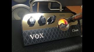 VOX MV50 CLEAN Attenuator TEST [upl. by Gaidano317]