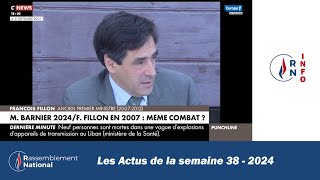 Actus de la semaine  le Rassemblement National se refuse à toute hausse dimpôts [upl. by Euridice]