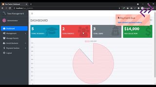 Fees Management System in PHP MySQL CodeIgniter with Source Code  CodeAstro [upl. by Eldreeda147]