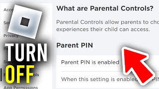 How To Turn Off Parental Controls In Roblox  Full Guide [upl. by Madelyn]