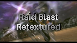 Raid Blast Black amp White Retexture  Modded Xenoverse 2 [upl. by Assyral]