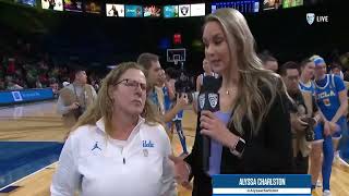 Cori Close ‘Teamwork plays’ led UCLA to semifinals of 2023 Pac12 Women’s Basketball [upl. by Sirromed]