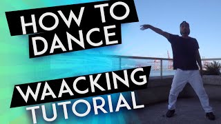 How to Dance for beginners Waacking Tutorial 2020  Part 1 [upl. by Kliment]