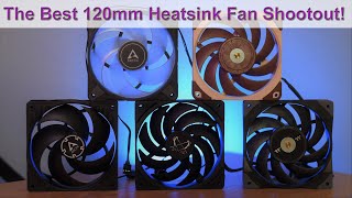 Best 120mm CPU Cooler Fans Tested on NHU12S NFA12x25 vs P12 P12 ARGB Wonder Snail amp ToughFan [upl. by Nehpets]