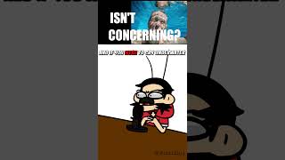 ISNT CRYING UNDERWATER CONCERNING Animation Meme memes comedy [upl. by Assil]