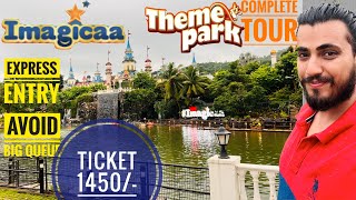 Imagica Theme Park Detailed Review  Indias Largest  All Information  Expenses  Food  Rides😀 [upl. by Ahseka]