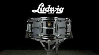 Ludwig LM400 14quot x 5quot Supraphonic Snare Drum Imperial Lugs  Gear4music demo [upl. by Joab401]