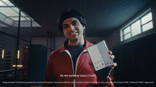 Neeraj Chopra joins the flip side  Galaxy Z Fold5  Samsung [upl. by Tunnell]